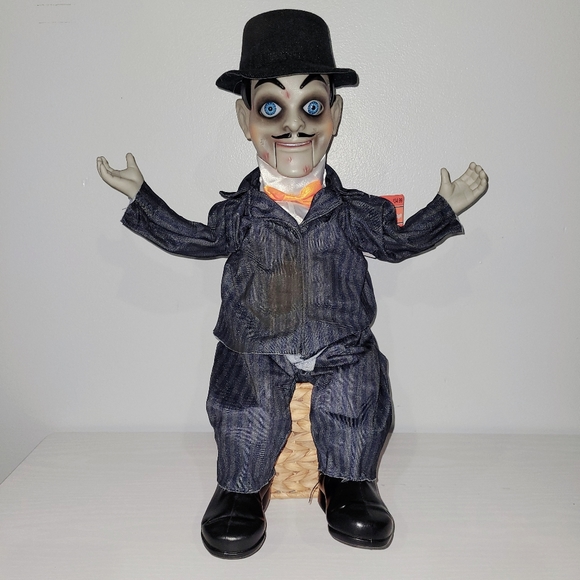Spooky Village Holiday Spooky Village Animated Ventriloquist Dummy
